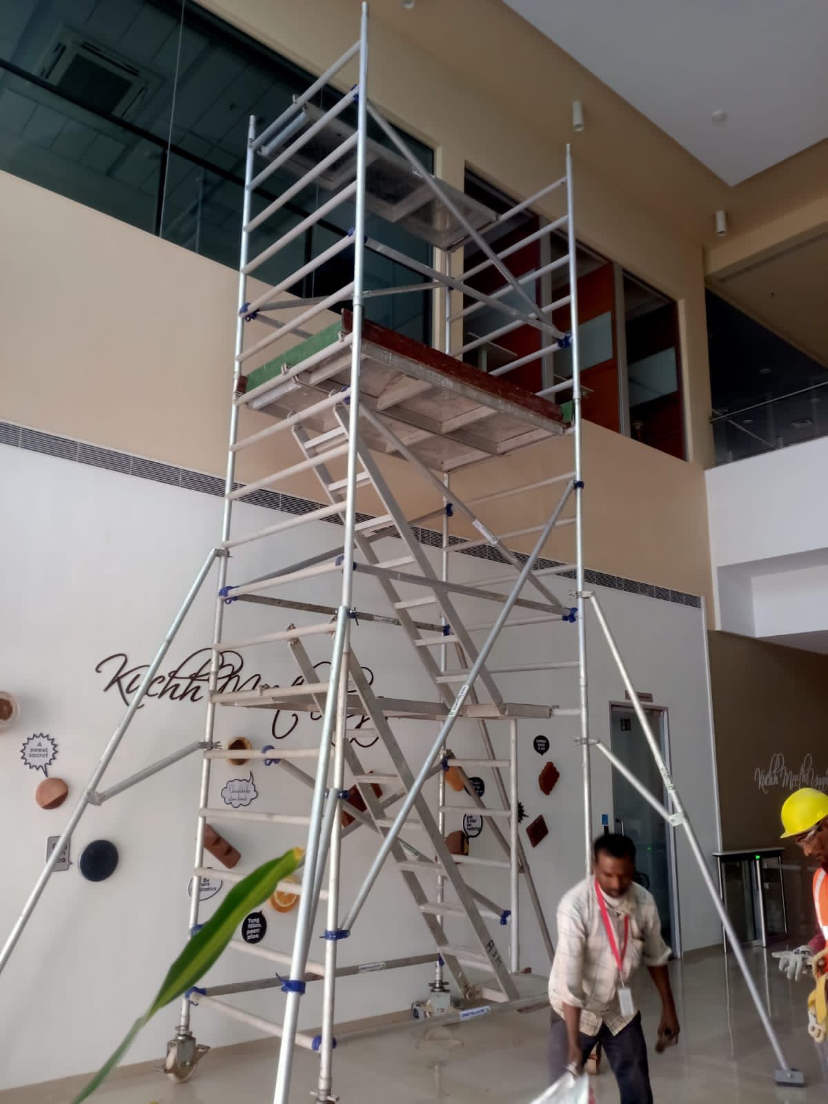 aluminum scaffolding stairway model